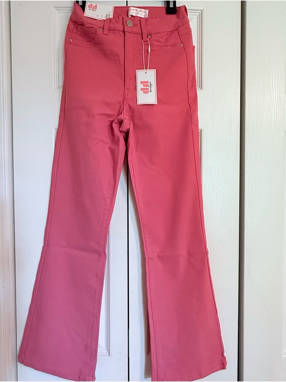 Diva Stretch High Rise Crop Kick Flare by Discount Divas